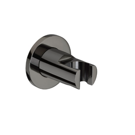 Фиксиран държач за душ слушалка черен / titanium black Roca Aqua A5B1350CN0