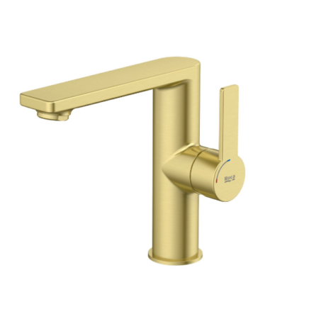 Смесител за умивалник с Click-Clack клапа,Targa A5A405FVA0 Brushed Brass