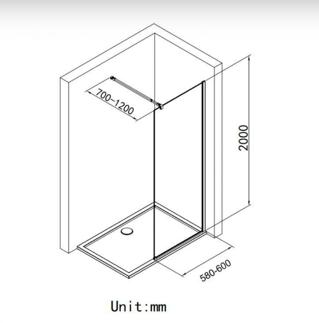 СТАЦИОНАРЕН ПАРАВАН White mat 125WM - Image 3