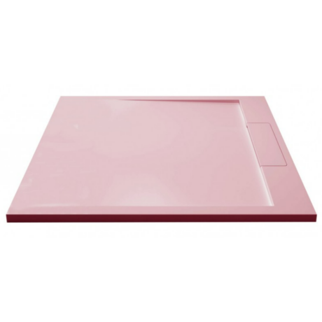 Душ корито за баня,  90/90 см. MARBLE TEXTURE ICST 9090 PINK INTER KERAMIC